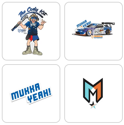 Mukka MEGA STICKER Pack (ALL 10)